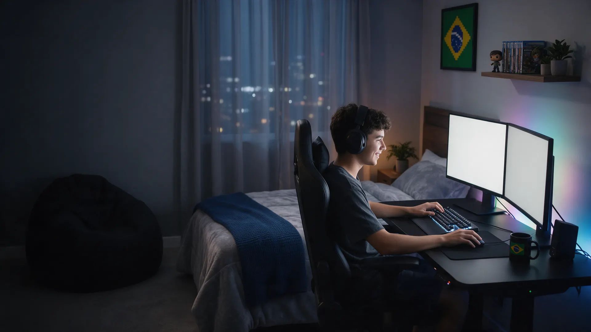 Jogue sem lag e com ping baixo, com internet fibra da Classe A em Eldorado Dos Carajas